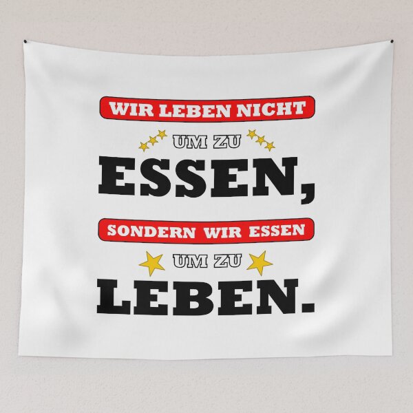 Item preview, eat to live wisdom enjoyment sokrates designed and sold by Andreas-Jaeger.