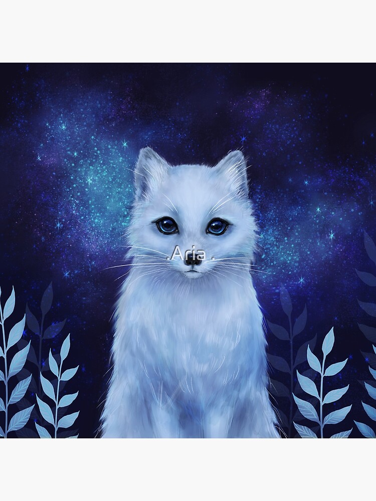 Winter fox by ARiAillustr