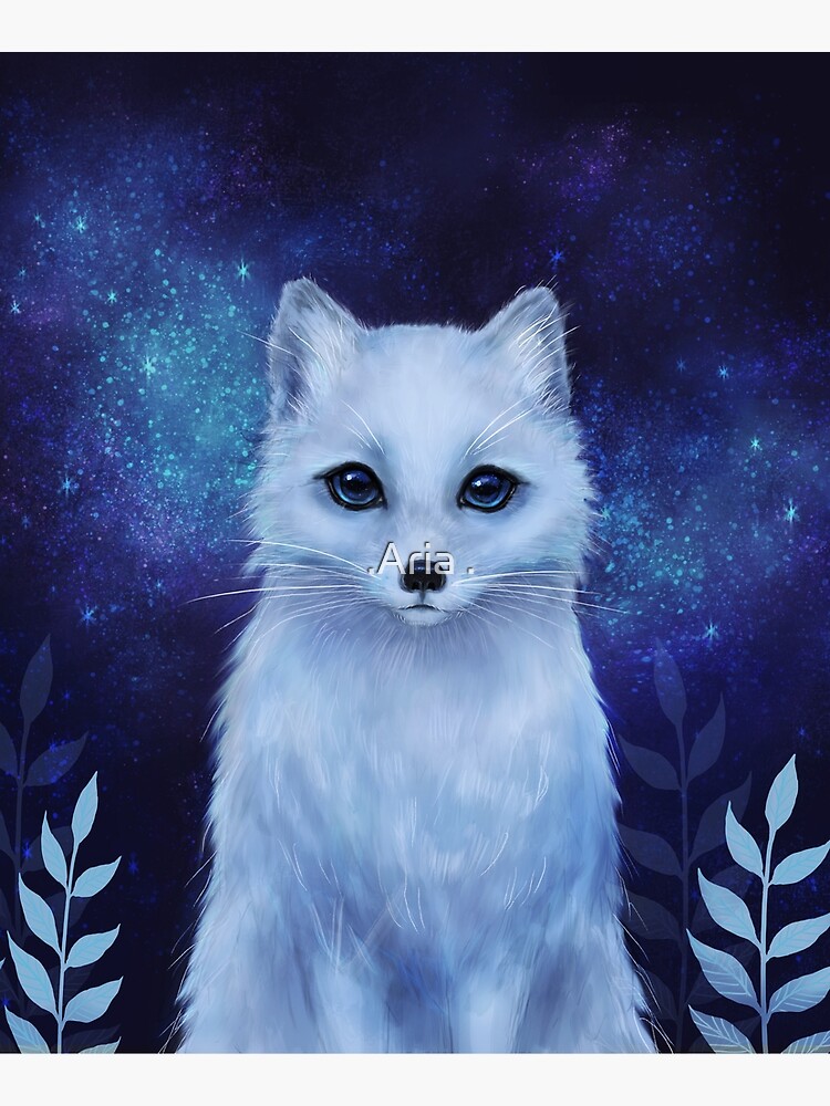 Winter fox by ARiAillustr