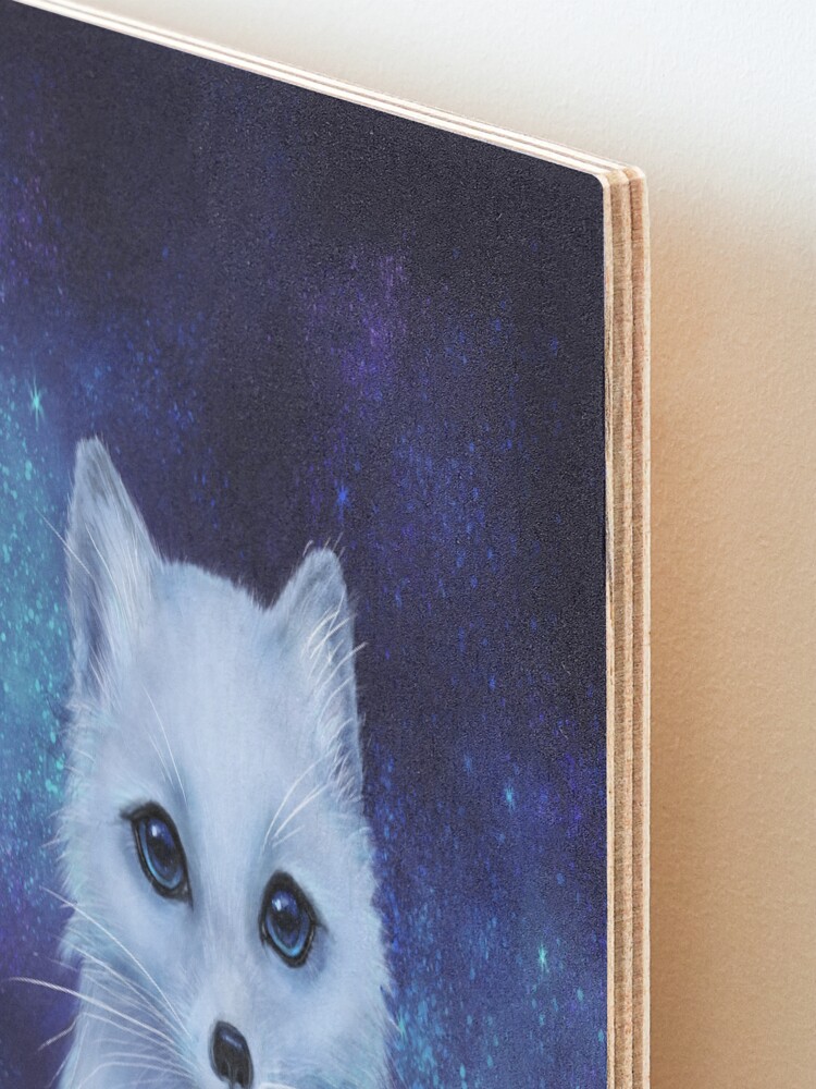 Alternate view of Winter fox Mounted Print
