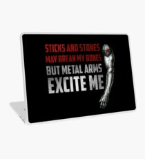 Sticks and Stones Laptop Skin