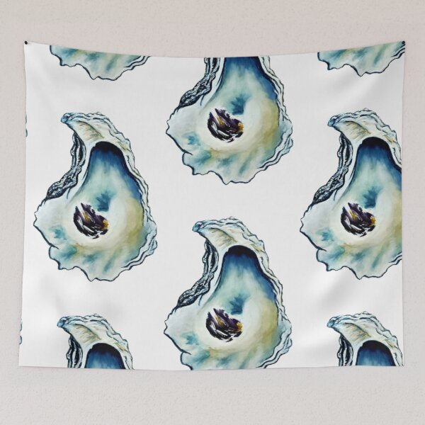 Item preview, Watercolor Oyster Southern Art designed and sold by Artbysherilong.