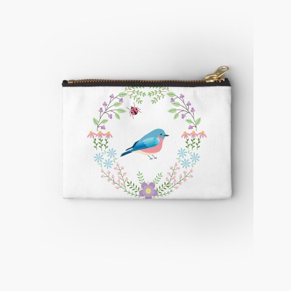 Item preview, Bluebird Floral designed and sold by theflossbox.