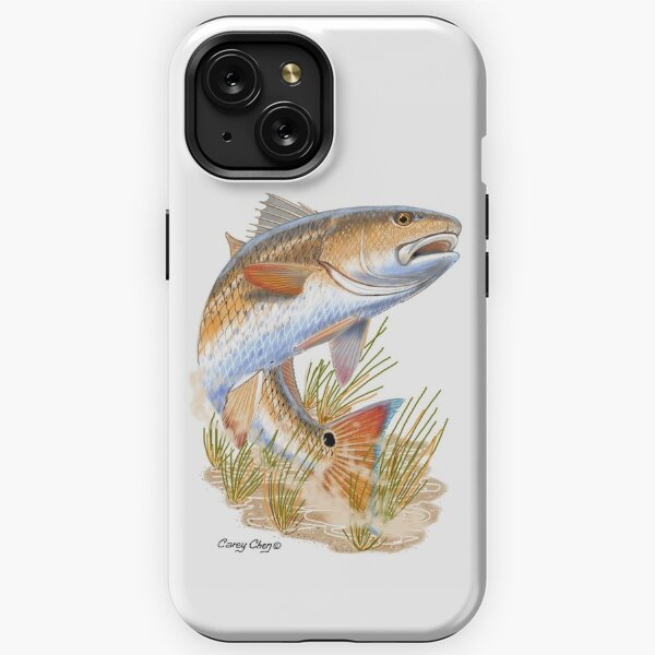 Redfish in grass iPhone Tough Case