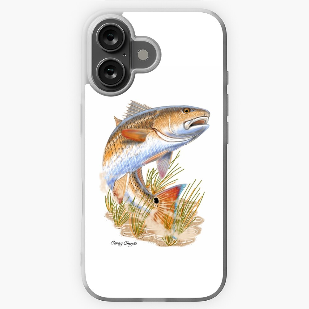 Vista previa del artículo con la obra «Funda blanda para iPhone», diseñado y vendido por Bluemarlin.