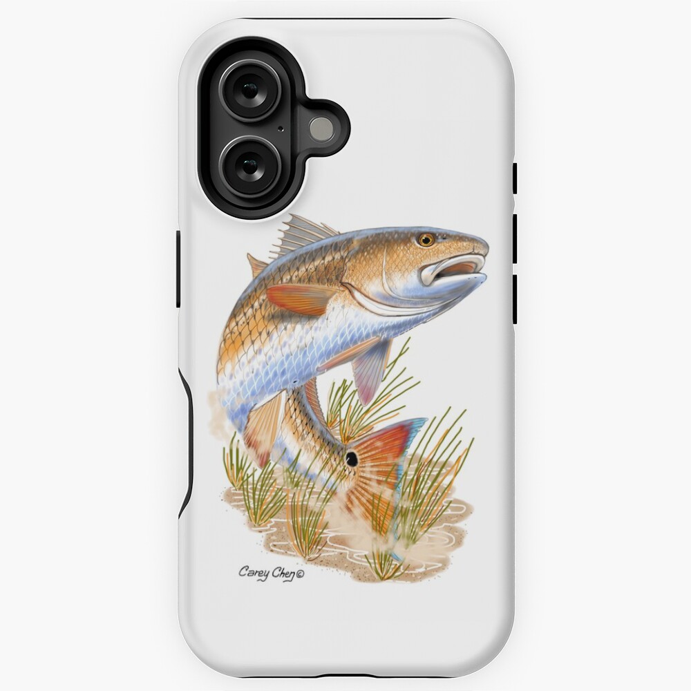 Vista previa del artículo con la obra «Funda resistente MagSafe para iPhone», diseñado y vendido por Bluemarlin.