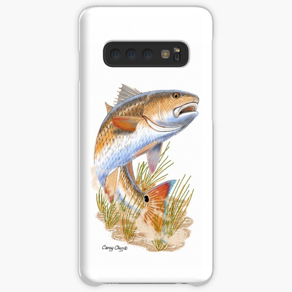 Redfish in grass Samsung Galaxy Snap Case