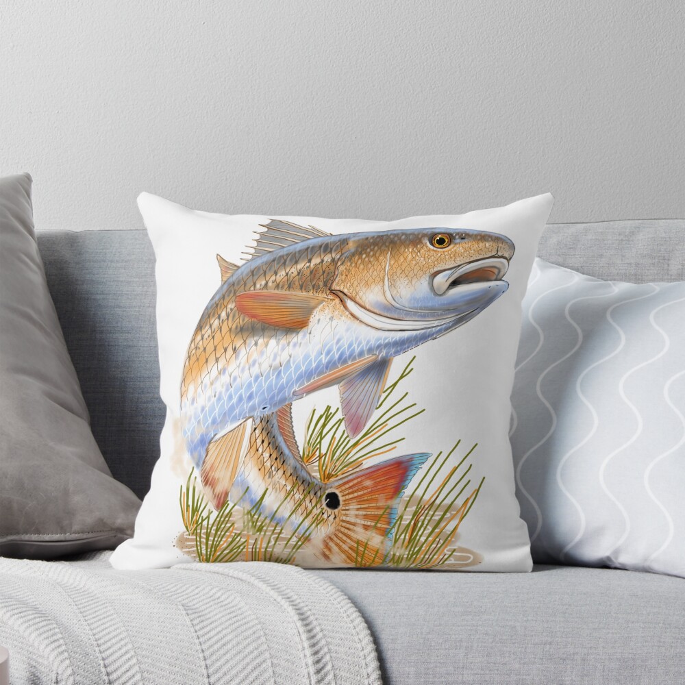 Redfish in grass iPhone Case