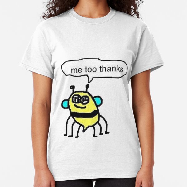 Thanks Meme T Shirts Redbubble - mrskeletal skull trumpet gif roblox gif meme on meme