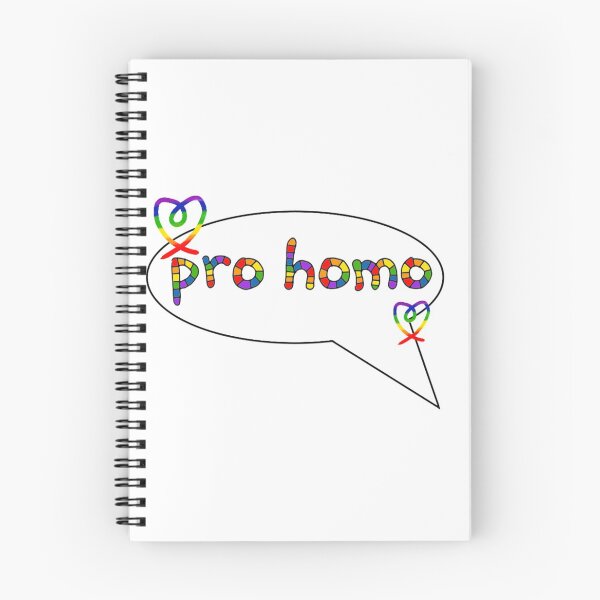 Item preview, "pro homo" speechbubble designed and sold by LGBTQIACOMIX.