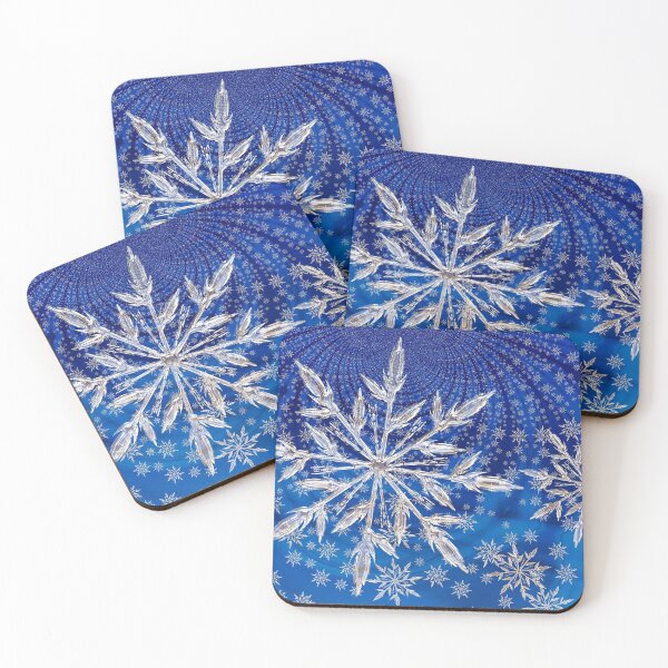 Item preview, Icy-Cold Snowflake Background designed and sold by BigAl3D.