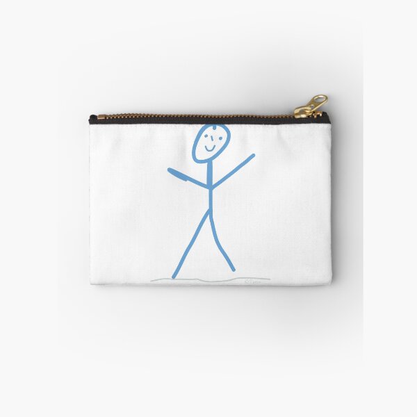 Item preview, Stick figure man woman drawing motion fun designed and sold by KlareLinie.