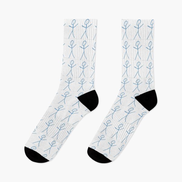 Item preview, Stick figure man woman drawing motion fun designed and sold by KlareLinie.