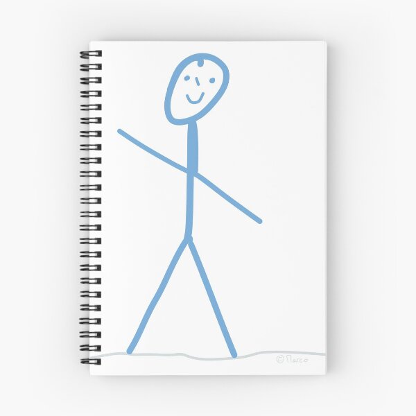 Item preview, Stick figure joy fun laugh joy? designed and sold by KlareLinie.