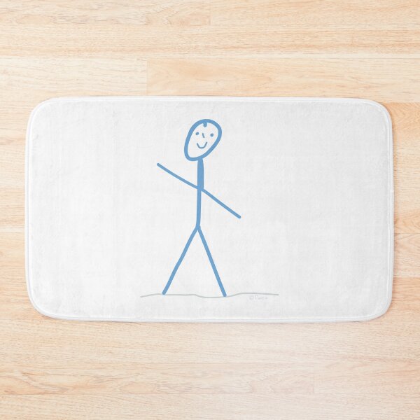 Item preview, Stick figure joy fun laugh joy? designed and sold by KlareLinie.
