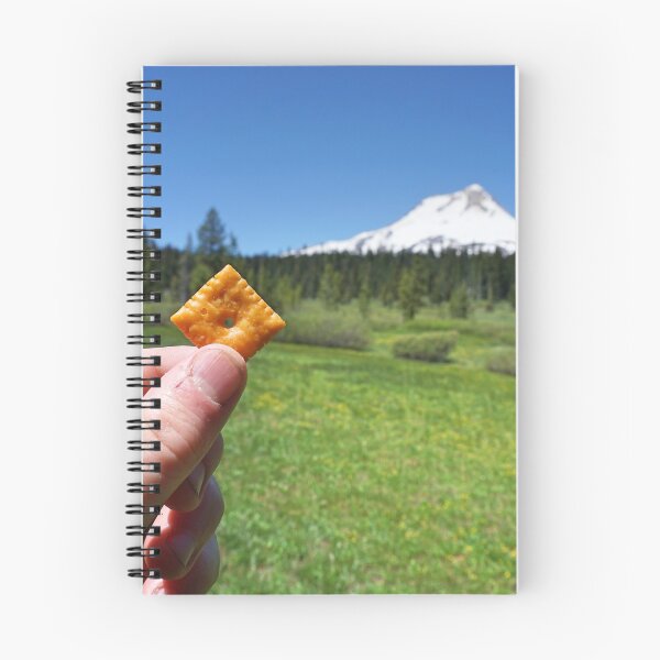 Item preview, Mt hood and a Cheez-it designed and sold by kpetersmark.