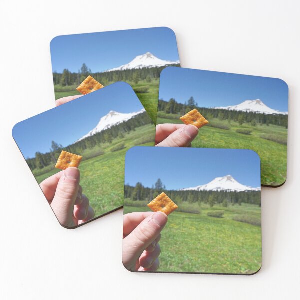 Item preview, Mt hood and a Cheez-it designed and sold by kpetersmark.