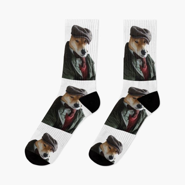 Item preview, Detective Shiba Inu designed and sold by HangLooseDraft.