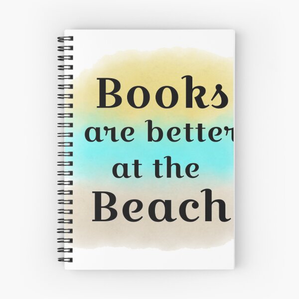 Item preview, Books are Better at the Beach designed and sold by Fireflies2344.