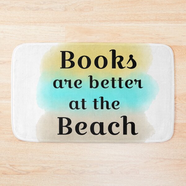 Item preview, Books are Better at the Beach designed and sold by Fireflies2344.
