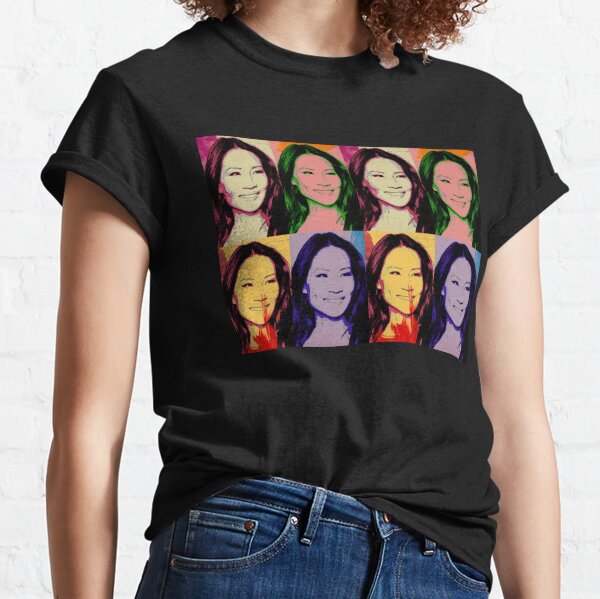 Pop Art Lucy Liu Classic T-Shirt