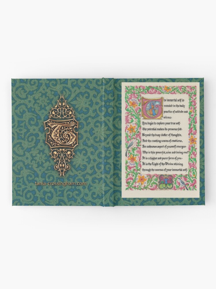 Alternate view of Medieval Illumination - The Immortal Self Hardcover Journal