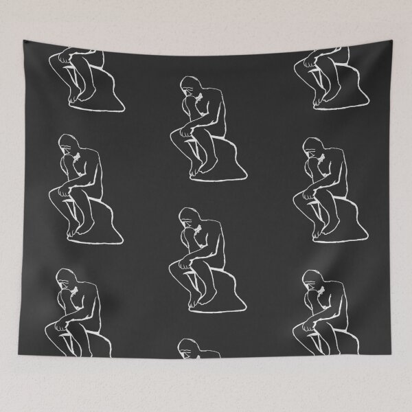 Item preview, Rodin - The Thinker (raw sketch) designed and sold by isstgeschichte.