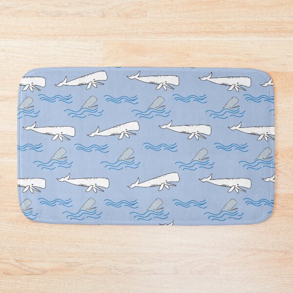 Item preview, Swimming with Whales designed and sold by Meg M Studio.