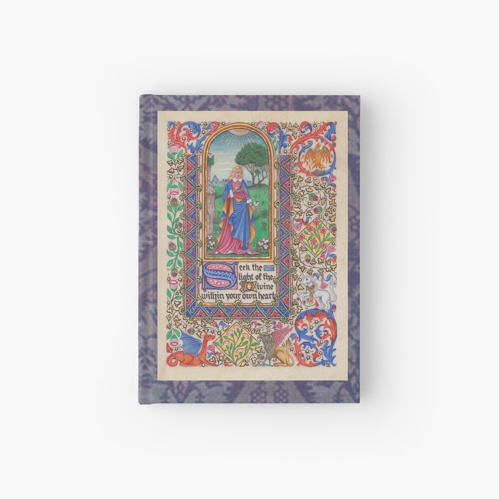 Medieval Illumination - Seek the Light Hardcover Journal