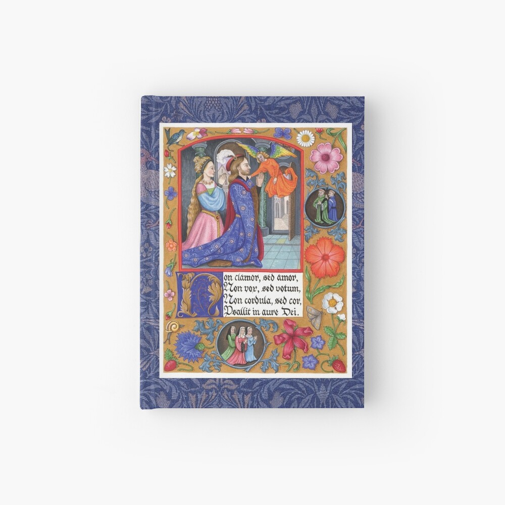 Medieval Illumination - Non Clamor Hardcover Journal