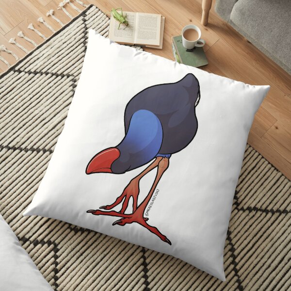 Kooky Pukeko 1 Floor Pillow
