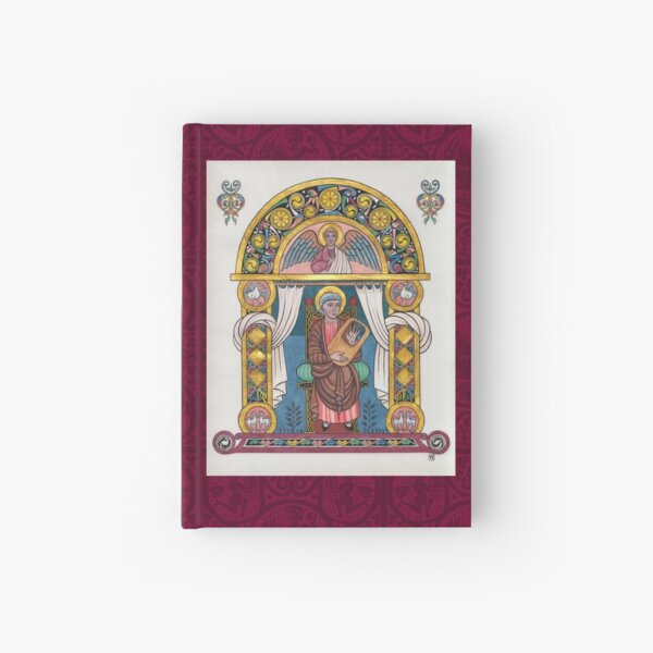 Medieval Illumination - King David Hardcover Journal