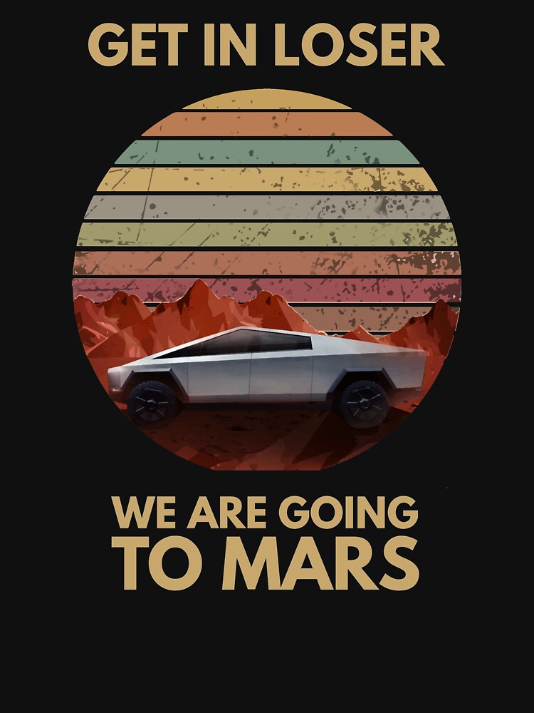 Cybertruck - Going To Mars by Ellyzium