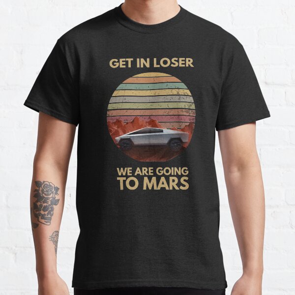 Cybertruck - Aller sur Mars T-shirt classique
