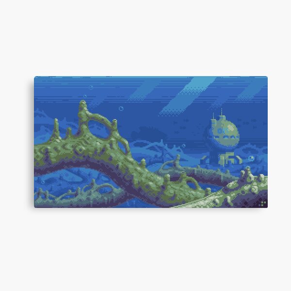 Item preview, Deep Aqua Station 01 designed and sold by Slynyrd.