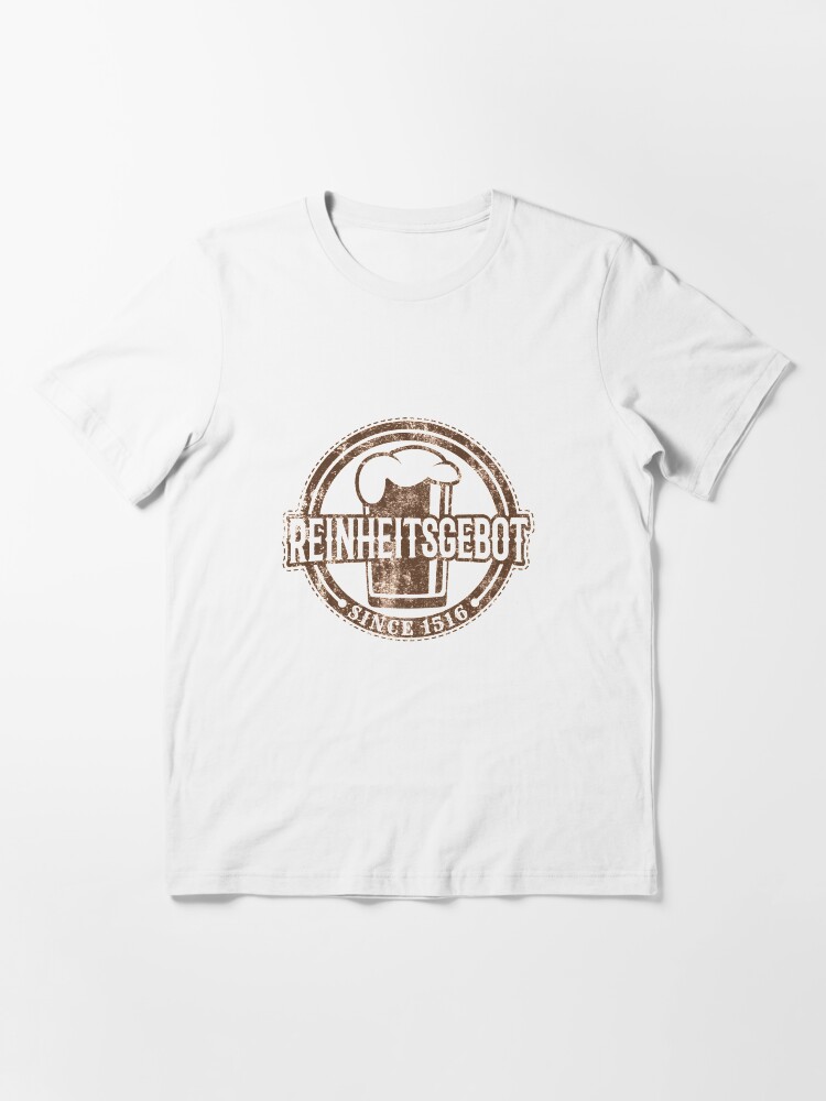Alternate view of Reinheitsgebot Since 1516 - Craft Beer Essential T-Shirt