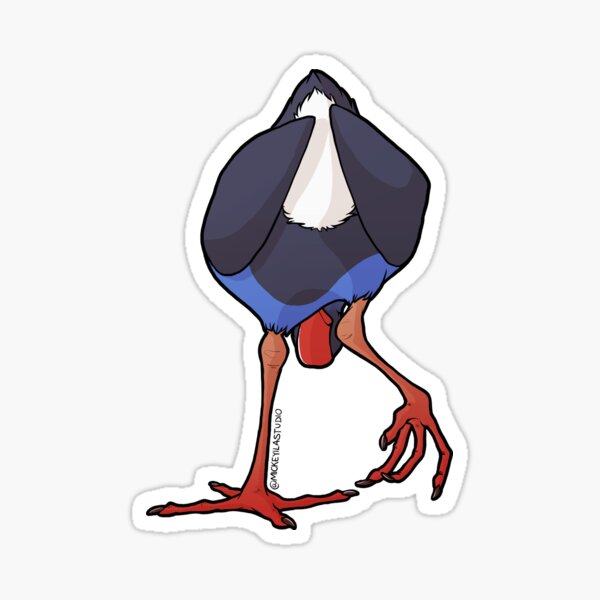 Kooky Pukeko 3 Sticker