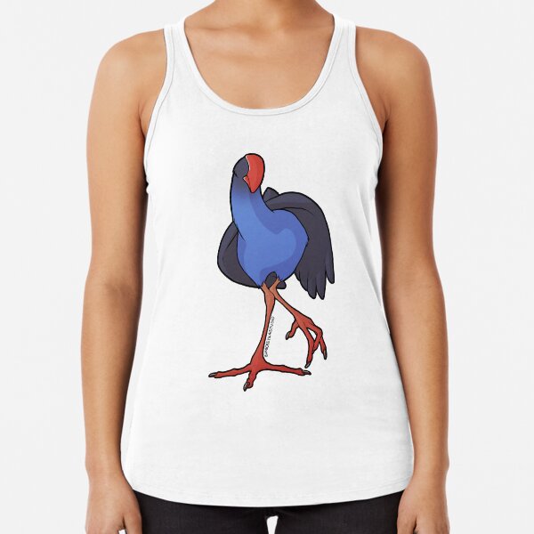 Kooky Pukeko 4 Racerback Tank Top