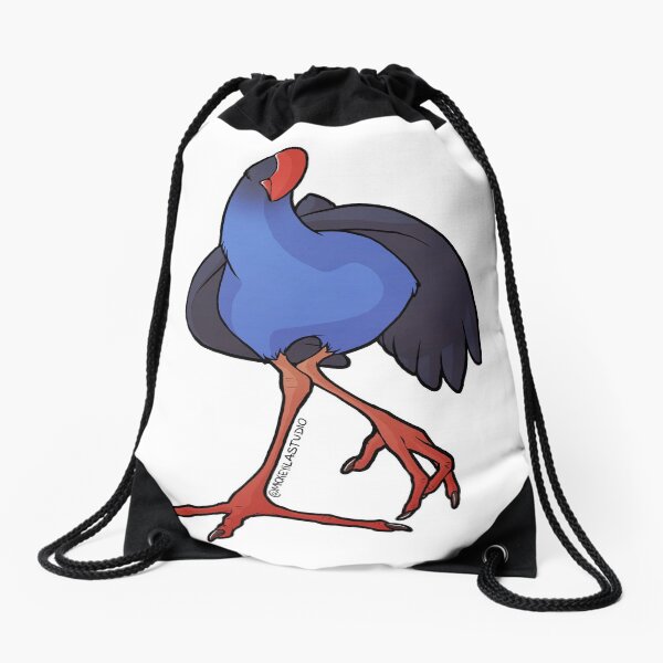 Kooky Pukeko 4 Drawstring Bag