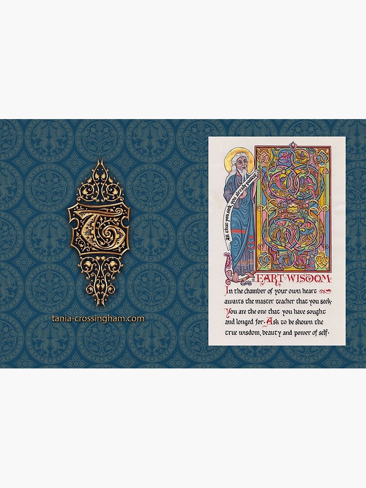Medieval Illumination - Heart Wisdom by TCilluminate