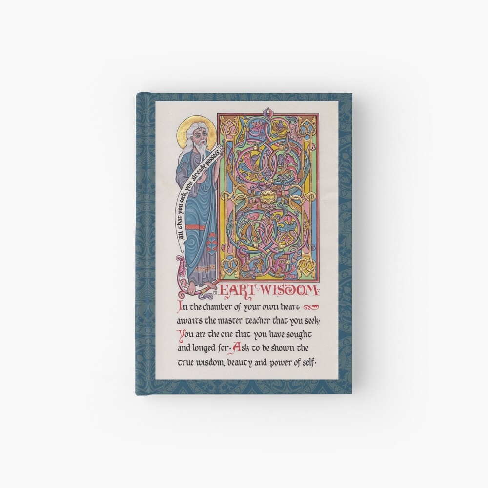 Medieval Illumination - Heart Wisdom Hardcover Journal