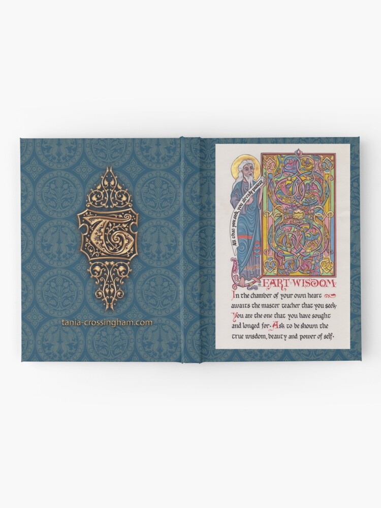 Alternate view of Medieval Illumination - Heart Wisdom Hardcover Journal
