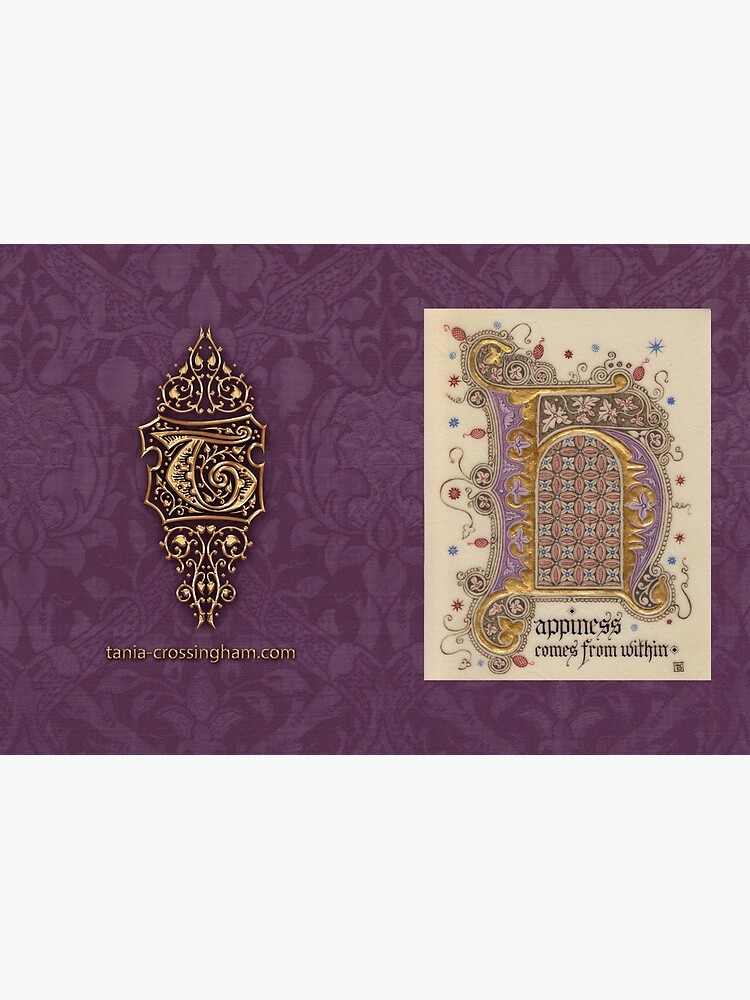 Medieval Illumination - Happiness comes from within by TCilluminate