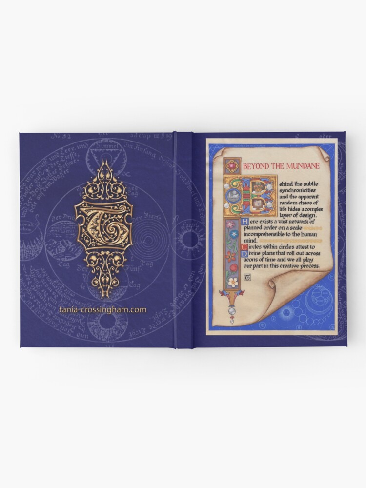 Alternate view of Medieval Illumination - Beyond the Mundane Hardcover Journal