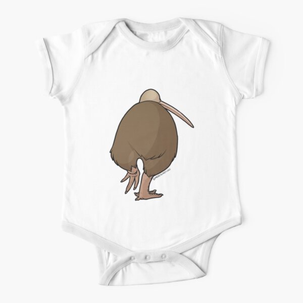 Klutzy Kiwi 1 Short Sleeve Baby One-Piece