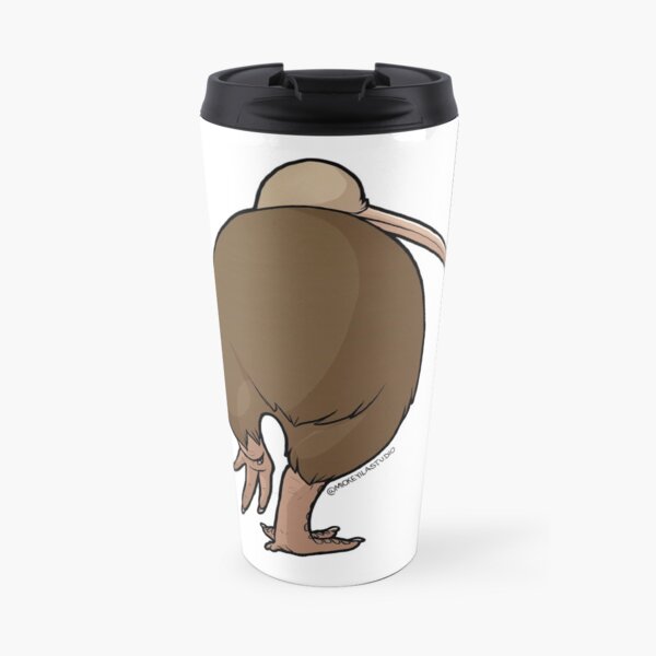 Klutzy Kiwi 1 Travel Coffee Mug