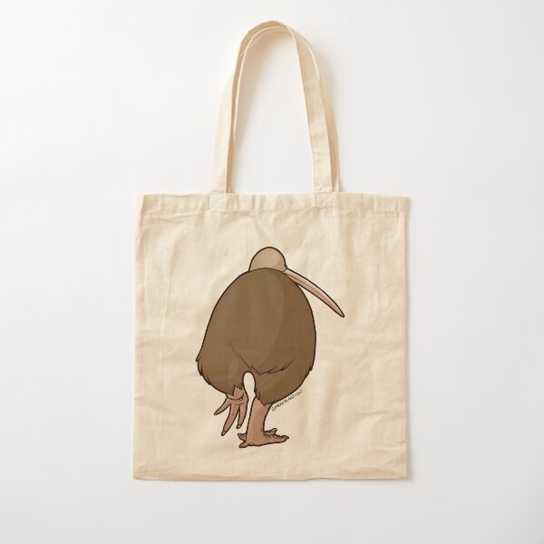 Klutzy Kiwi 1 Cotton Tote Bag