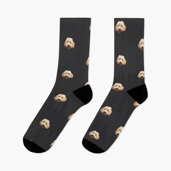 Item preview, Rosie the Goldendoodle Grey designed and sold by SpoonKirk.