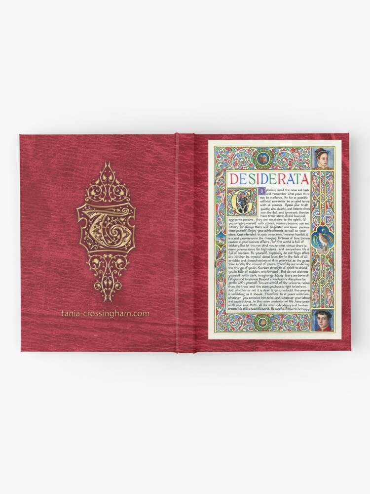 Alternate view of Medieval Illumination - Desiderata Hardcover Journal