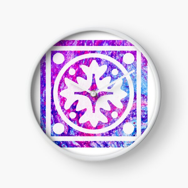Item preview, Graphic Pink and Purple Tile designed and sold by PaintedbyCarol.